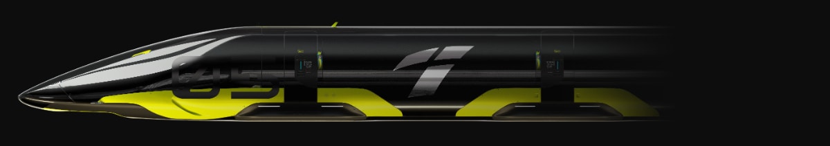 A prototype of TUM Hyperloop's concept of a Hyperloop Pod